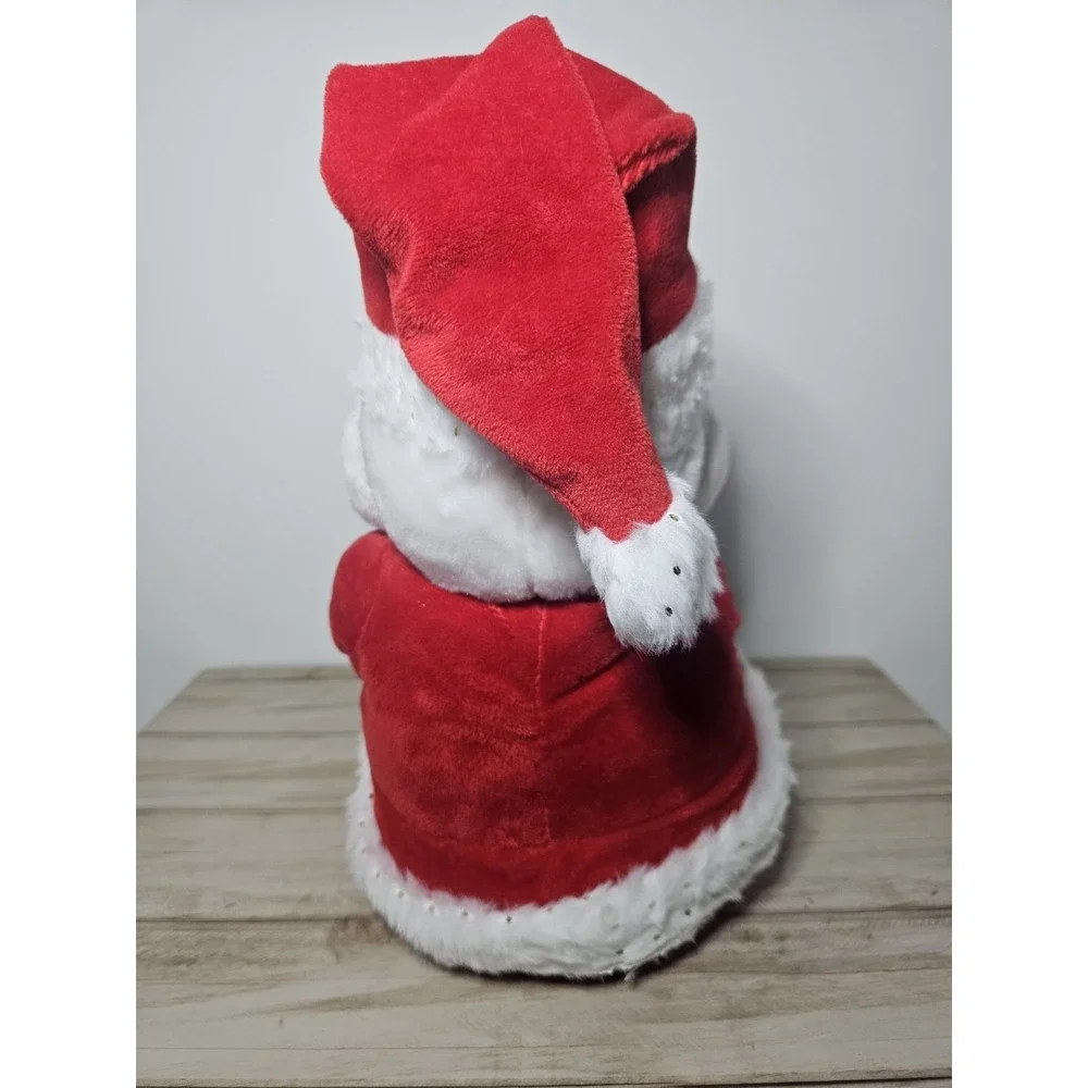 Animated Saxophone Santa Claus Plush Musical Singing Dancing Christmas Light Up